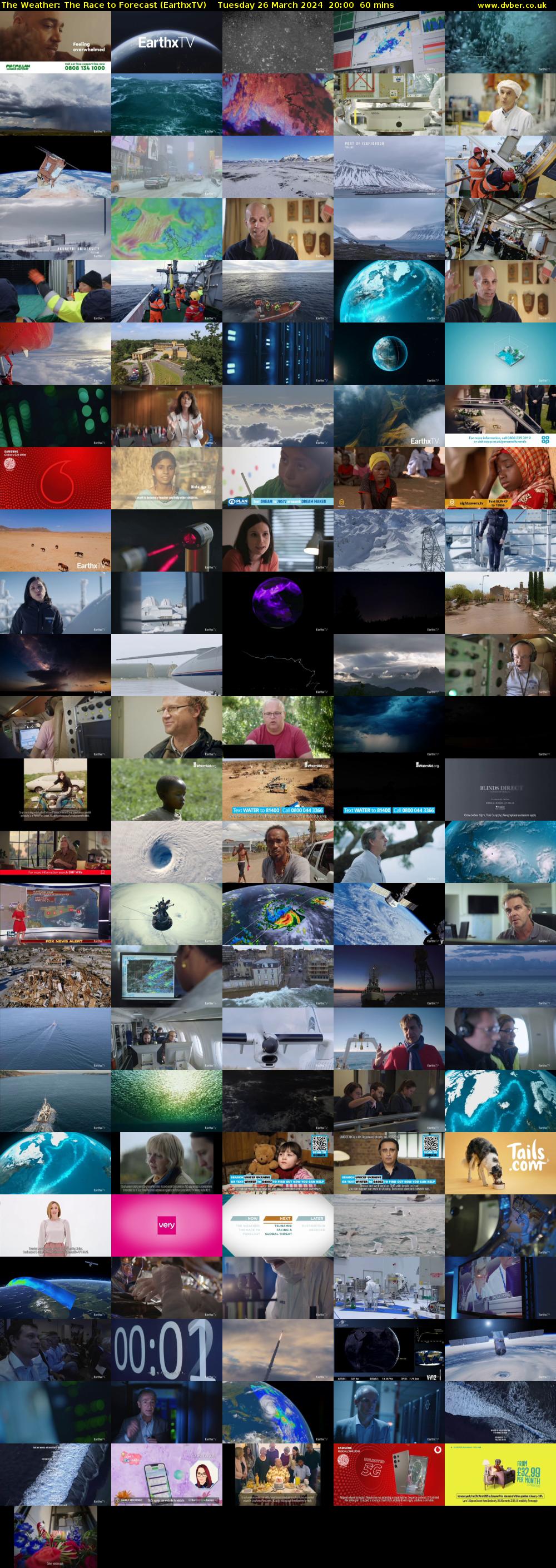 The Weather: The Race to Forecast (EarthxTV) Tuesday 26 March 2024 20:00 - 21:00