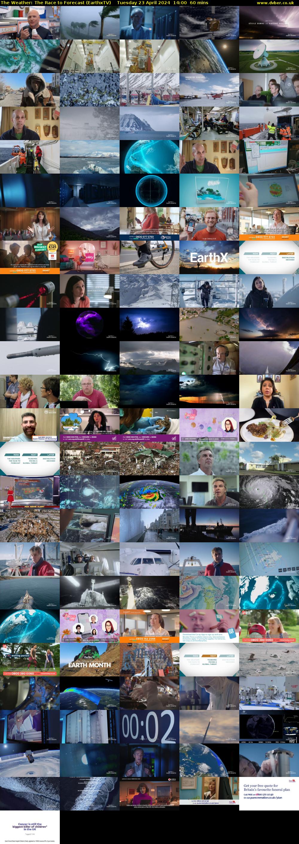 The Weather: The Race to Forecast (EarthxTV) Tuesday 23 April 2024 14:00 - 15:00