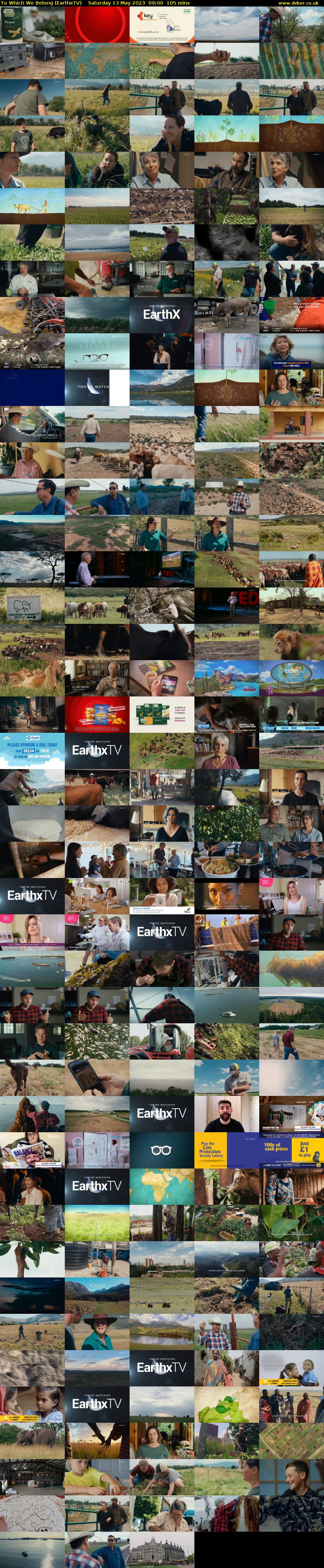 To Which We Belong (EarthxTV) Saturday 13 May 2023 09:00 - 10:45