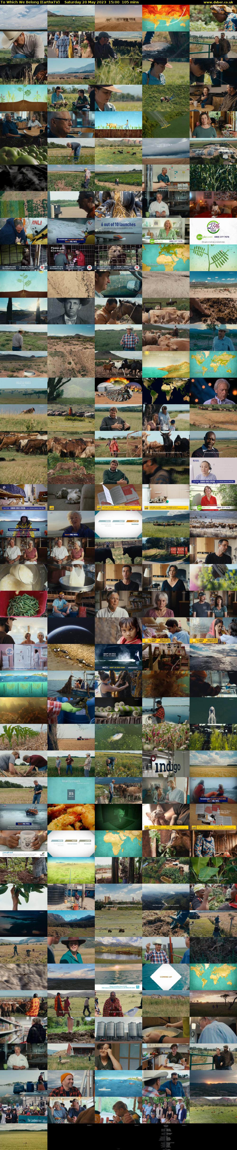 To Which We Belong (EarthxTV) Saturday 20 May 2023 15:00 - 16:45