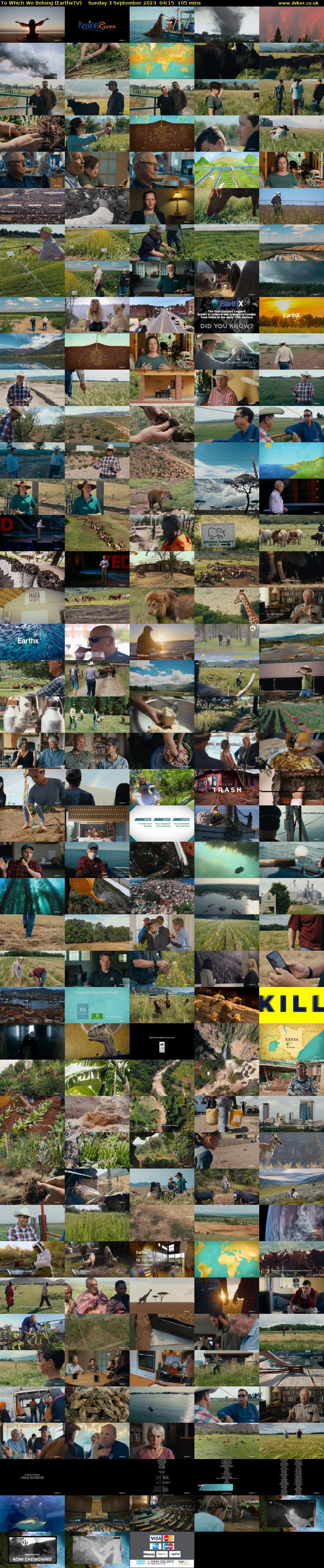 To Which We Belong (EarthxTV) Sunday 3 September 2023 04:15 - 06:00