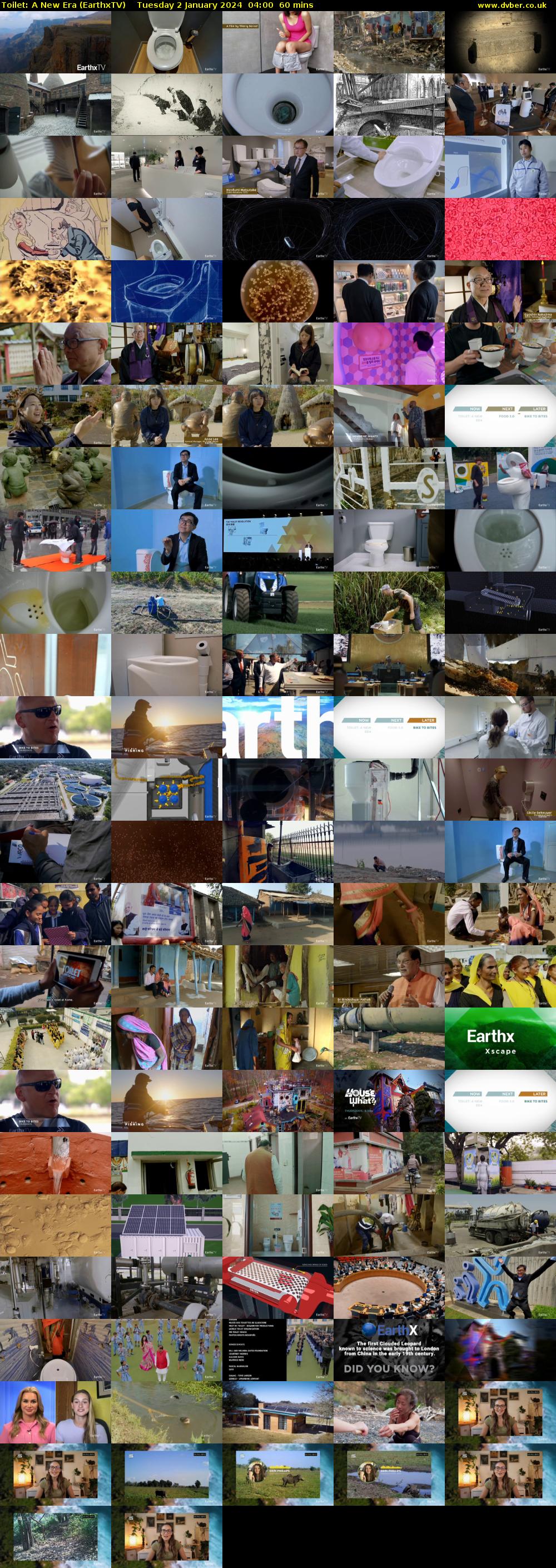 Toilet: A New Era (EarthxTV) Tuesday 2 January 2024 04:00 - 05:00