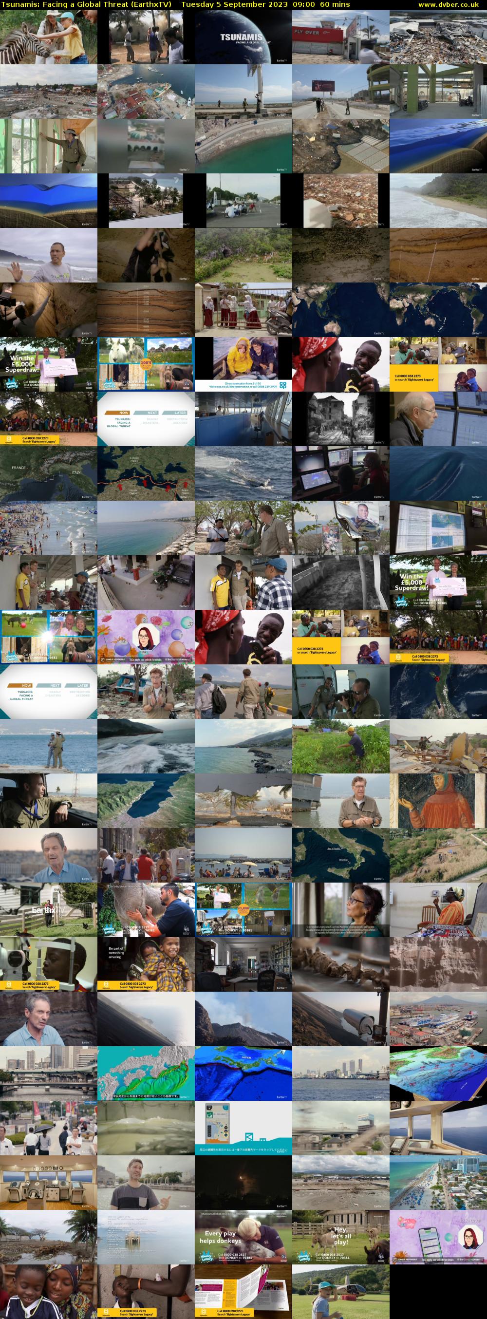 Tsunamis: Facing a Global Threat (EarthxTV) Tuesday 5 September 2023 09:00 - 10:00