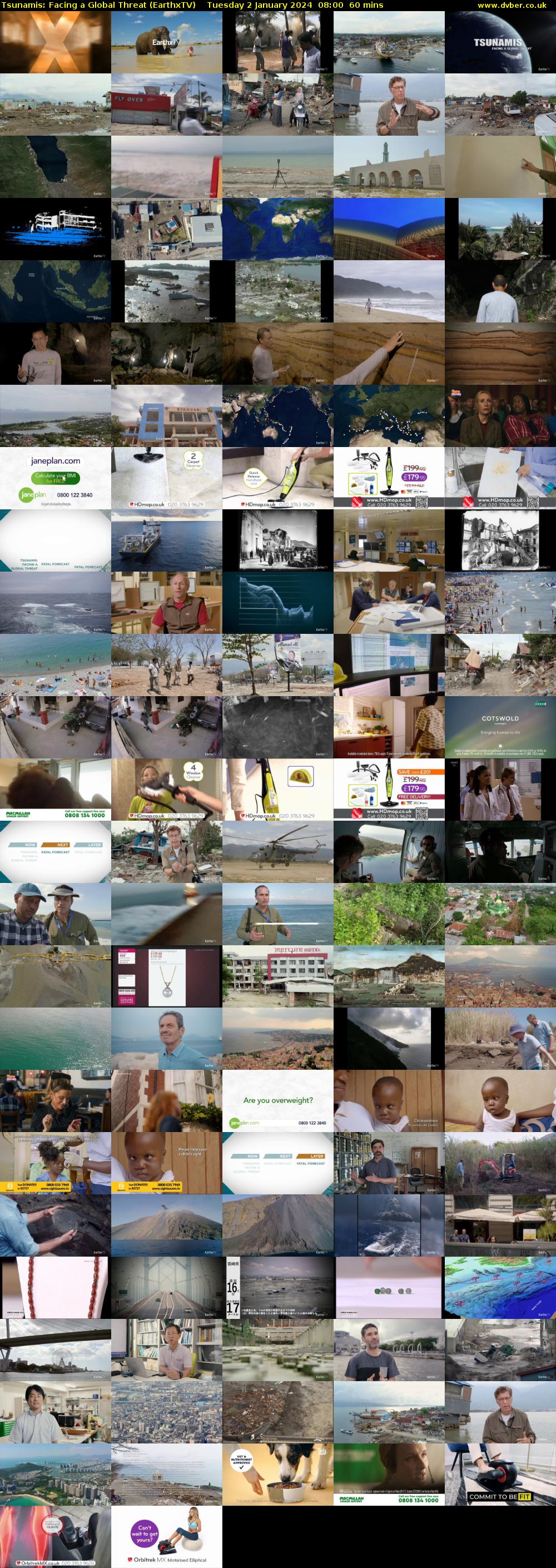 Tsunamis: Facing a Global Threat (EarthxTV) Tuesday 2 January 2024 08:00 - 09:00
