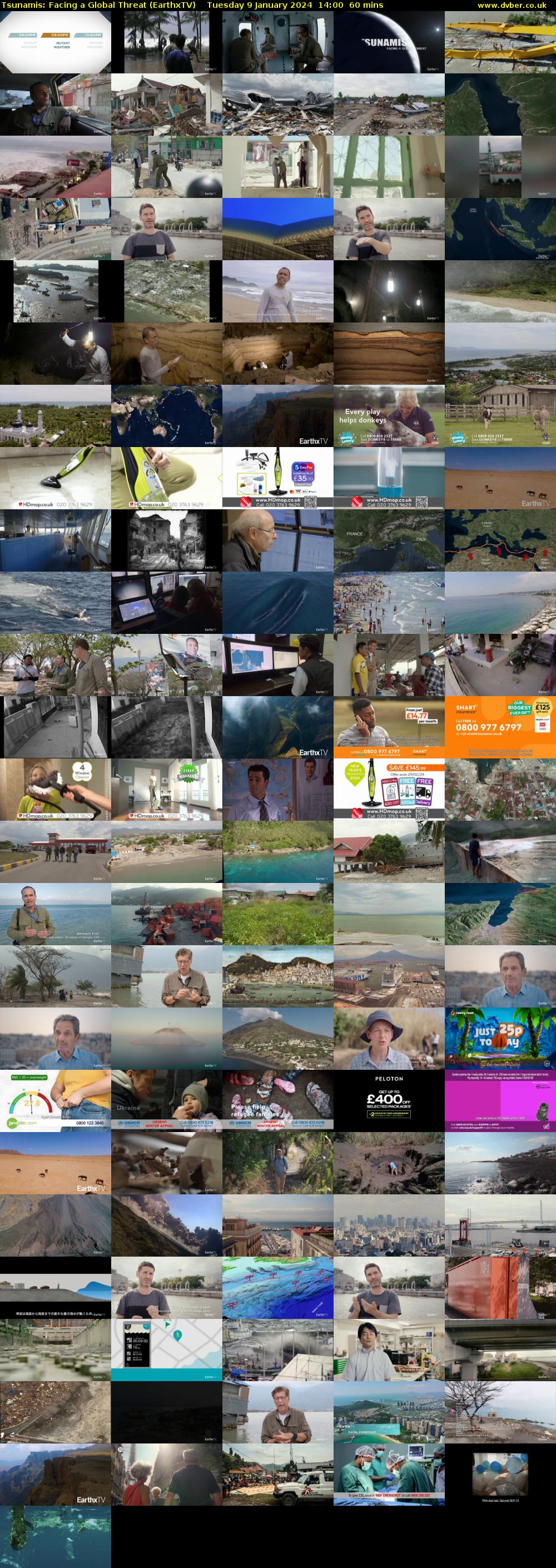 Tsunamis: Facing a Global Threat (EarthxTV) Tuesday 9 January 2024 14:00 - 15:00