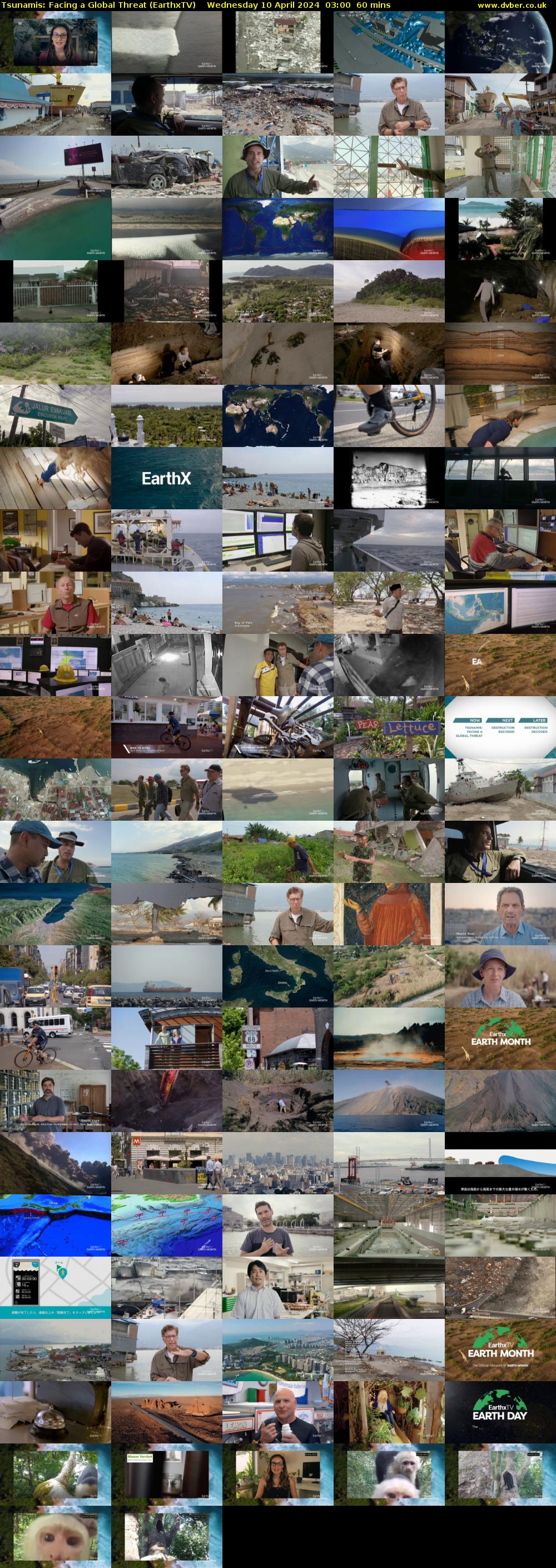 Tsunamis: Facing a Global Threat (EarthxTV) Wednesday 10 April 2024 03:00 - 04:00