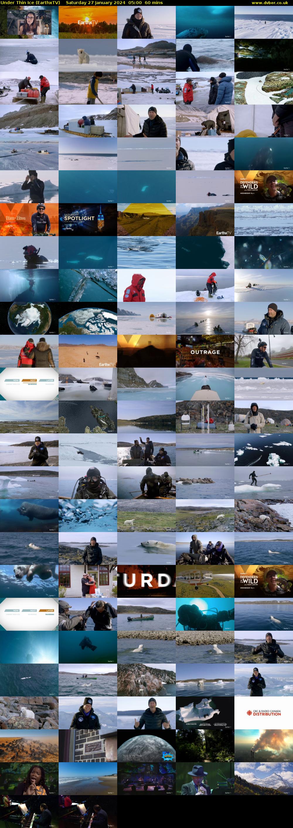 Under Thin Ice (EarthxTV) Saturday 27 January 2024 05:00 - 06:00
