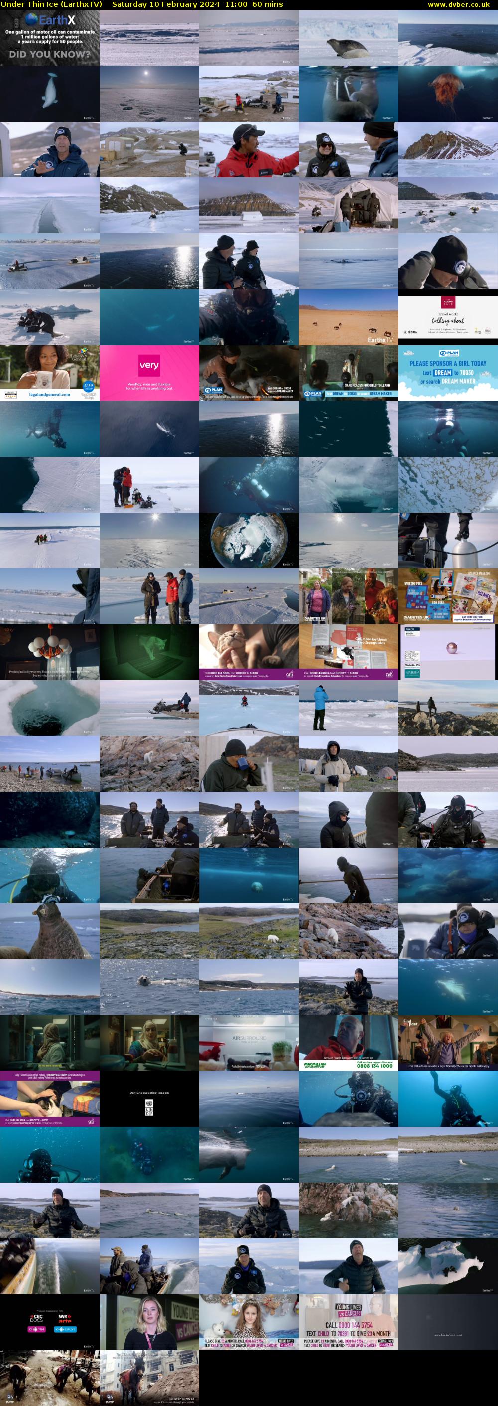 Under Thin Ice (EarthxTV) Saturday 10 February 2024 11:00 - 12:00