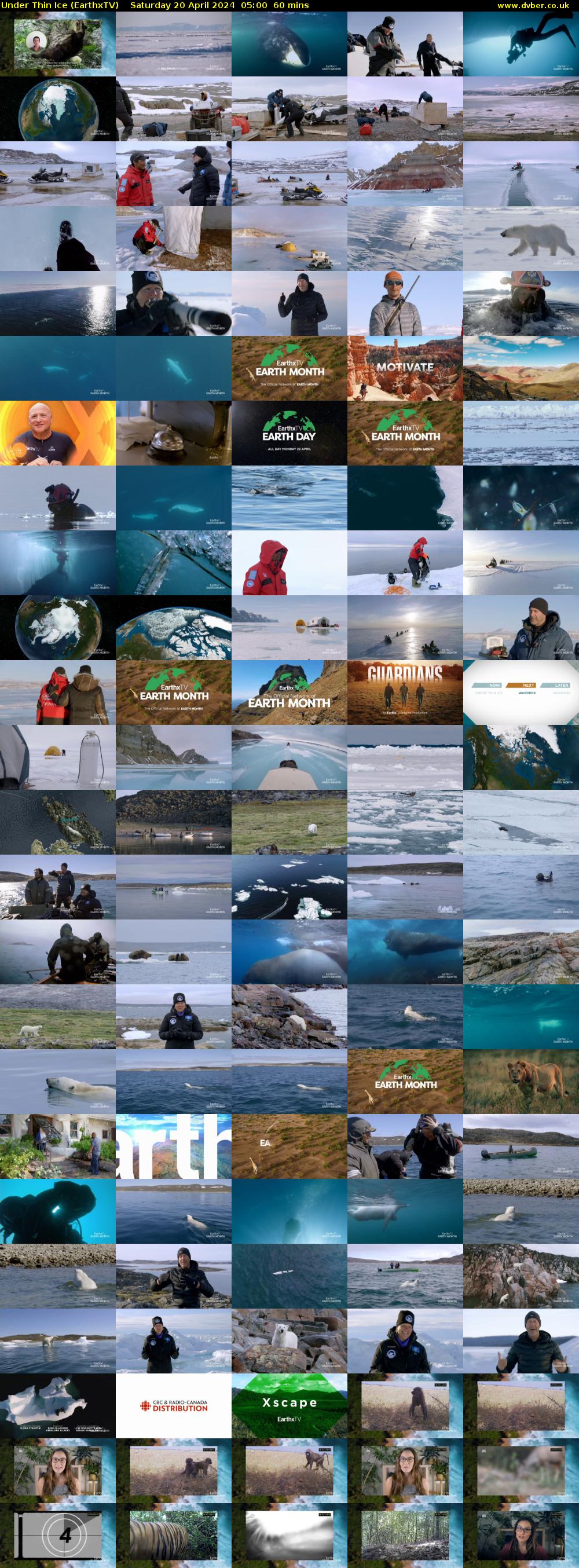 Under Thin Ice (EarthxTV) Saturday 20 April 2024 05:00 - 06:00
