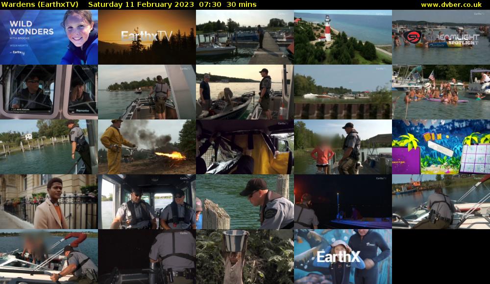 Wardens (EarthxTV) Saturday 11 February 2023 07:30 - 08:00