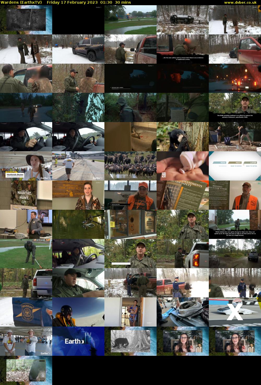 Wardens (EarthxTV) Friday 17 February 2023 01:30 - 02:00