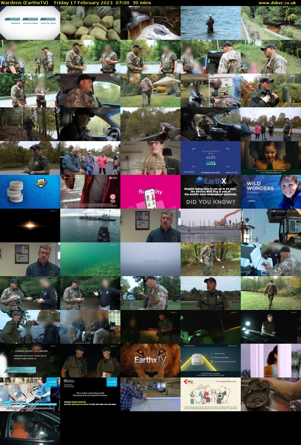Wardens (EarthxTV) Friday 17 February 2023 07:00 - 07:30