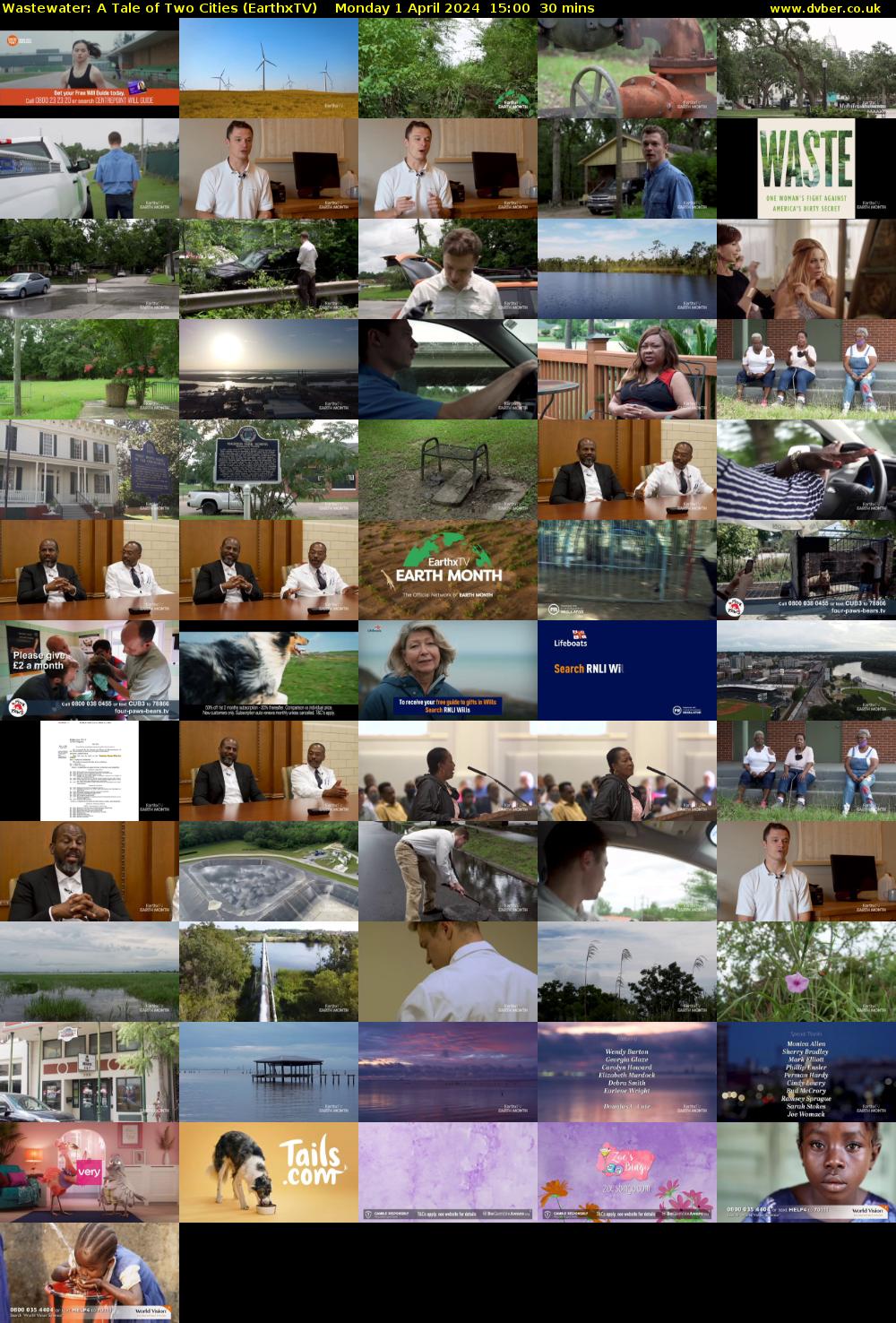 Wastewater: A Tale of Two Cities (EarthxTV) Monday 1 April 2024 15:00 - 15:30