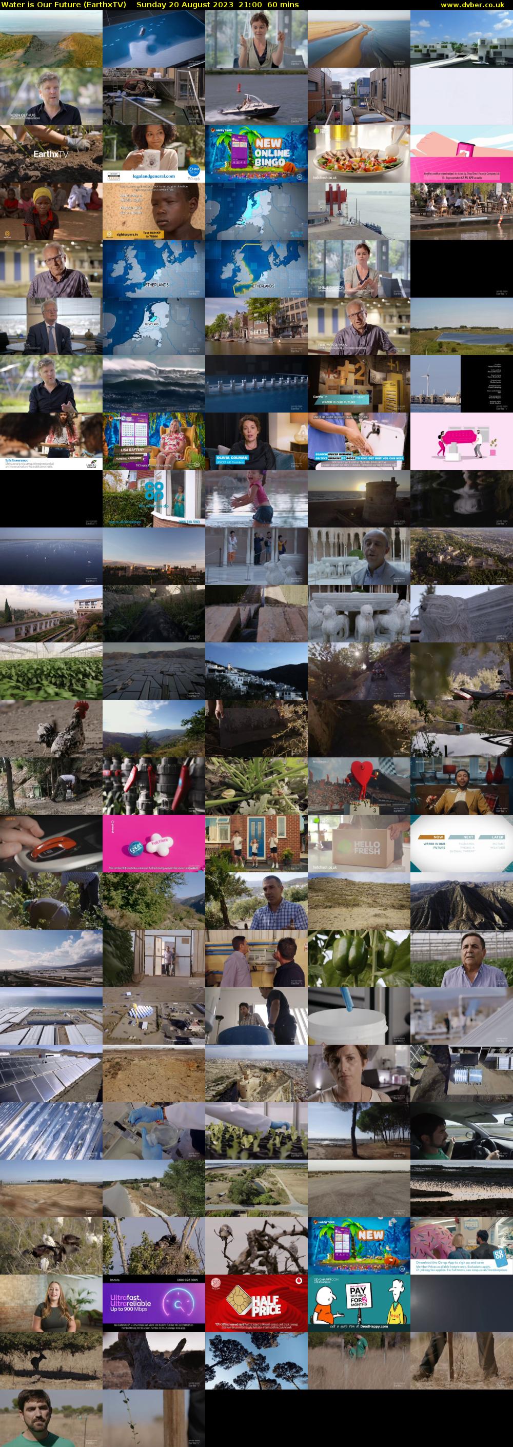 Water is Our Future (EarthxTV) Sunday 20 August 2023 21:00 - 22:00