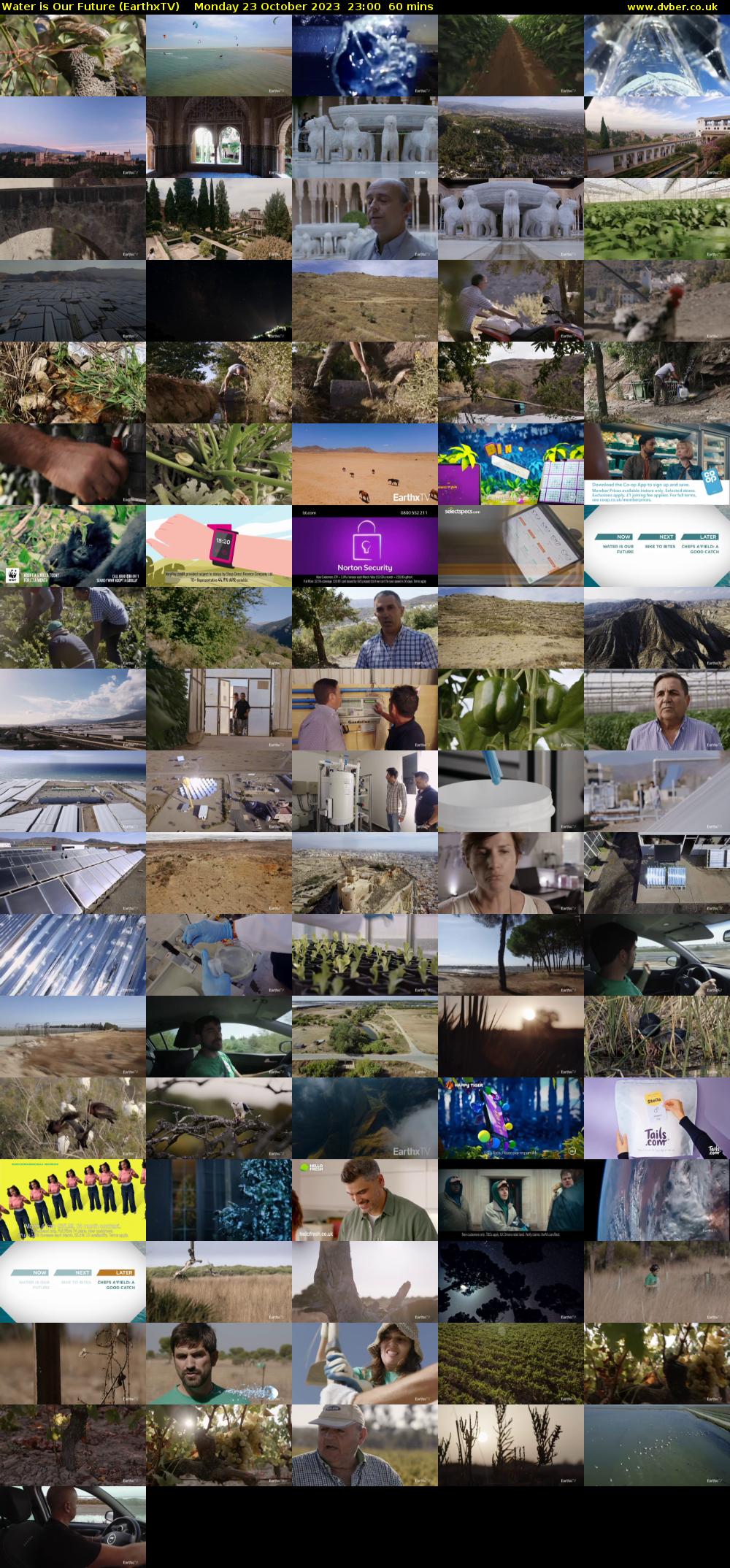 Water is Our Future (EarthxTV) Monday 23 October 2023 23:00 - 00:00