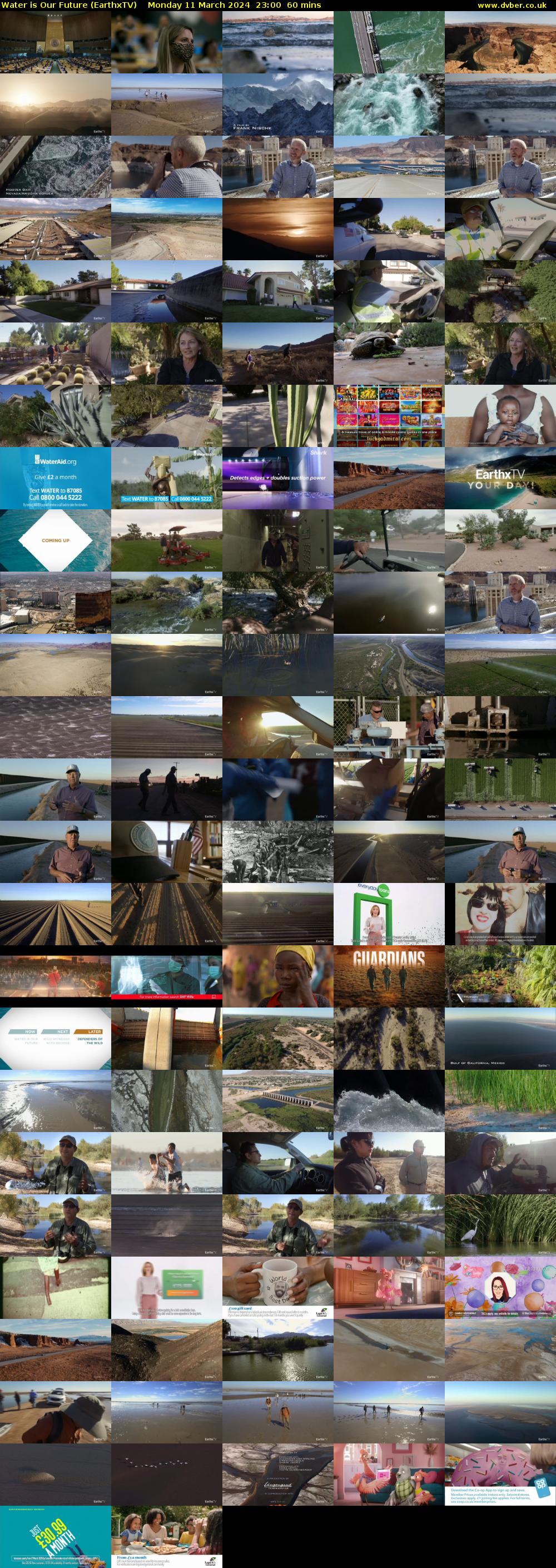 Water is Our Future (EarthxTV) Monday 11 March 2024 23:00 - 00:00