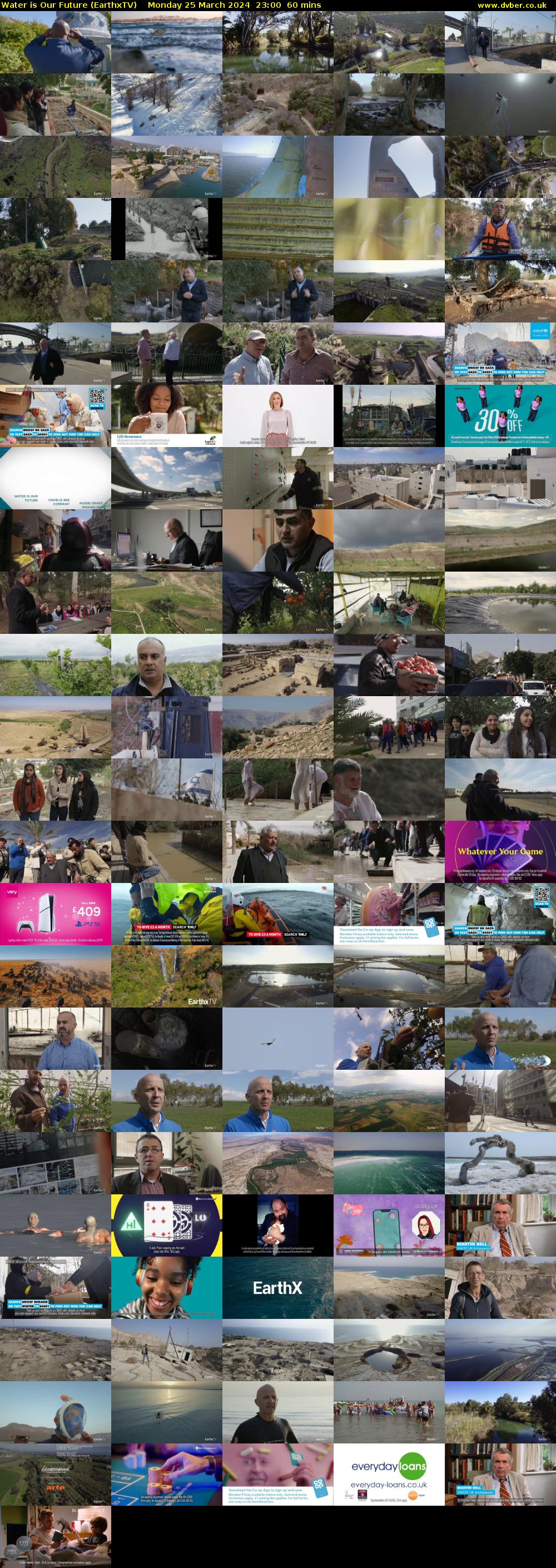 Water is Our Future (EarthxTV) Monday 25 March 2024 23:00 - 00:00