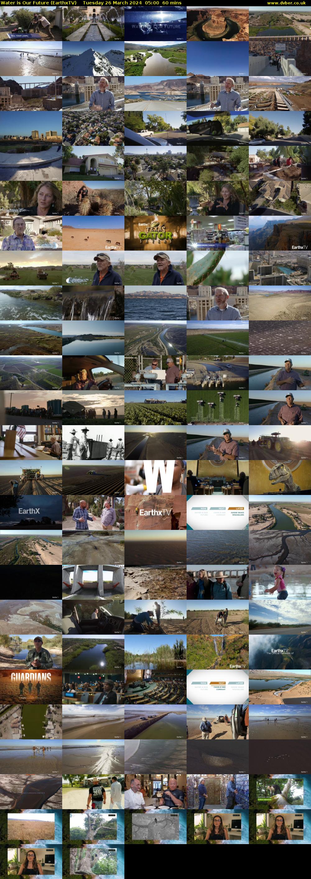 Water is Our Future (EarthxTV) Tuesday 26 March 2024 05:00 - 06:00