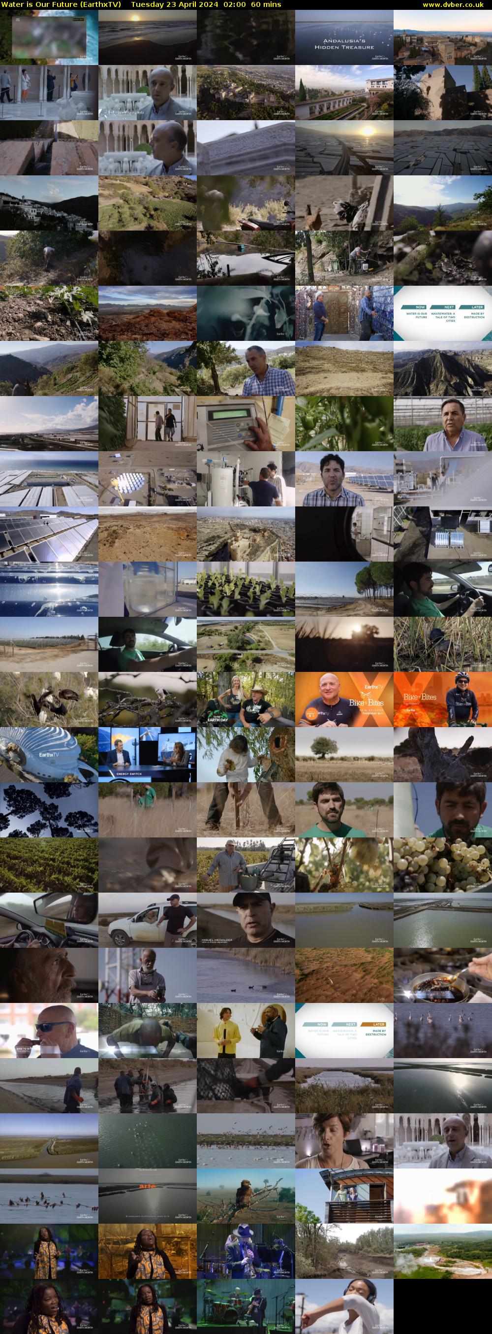 Water is Our Future (EarthxTV) Tuesday 23 April 2024 02:00 - 03:00