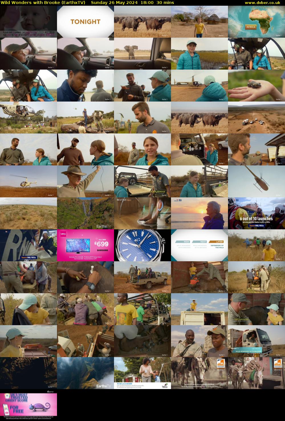 Wild Wonders with Brooke (EarthxTV) Sunday 26 May 2024 18:00 - 18:30