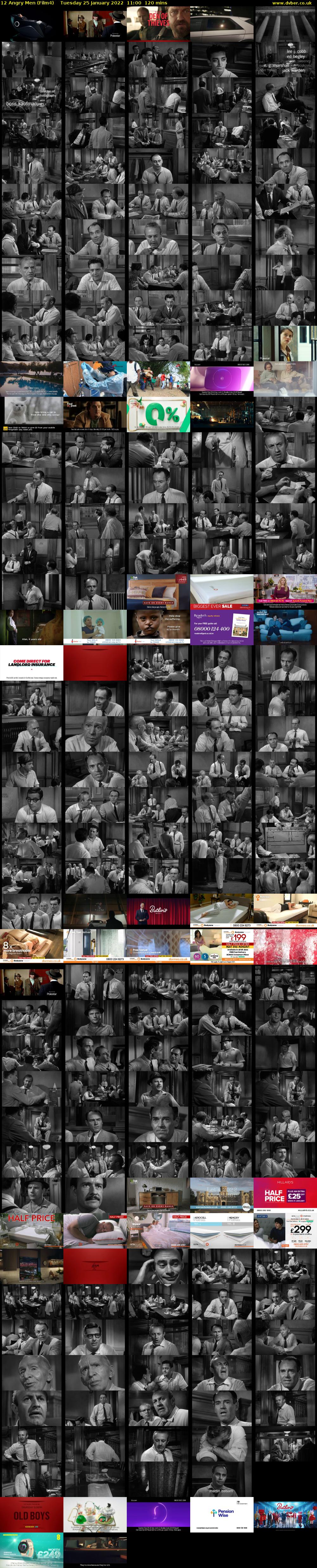 12 Angry Men (Film4) Tuesday 25 January 2022 11:00 - 13:00