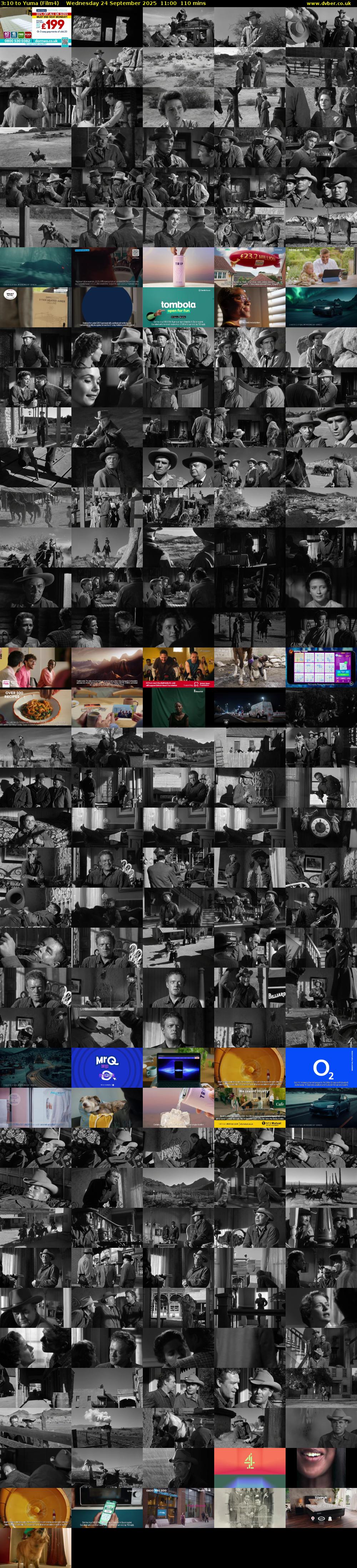 3:10 to Yuma (Film4) Wednesday 24 September 2025 11:00 - 12:50