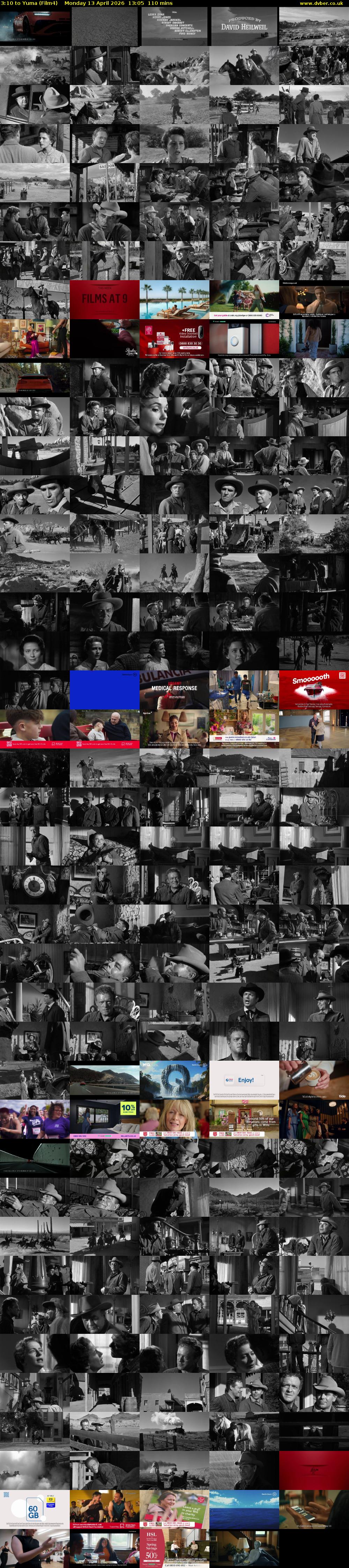 3:10 to Yuma (Film4) Monday 13 April 2026 13:05 - 14:55