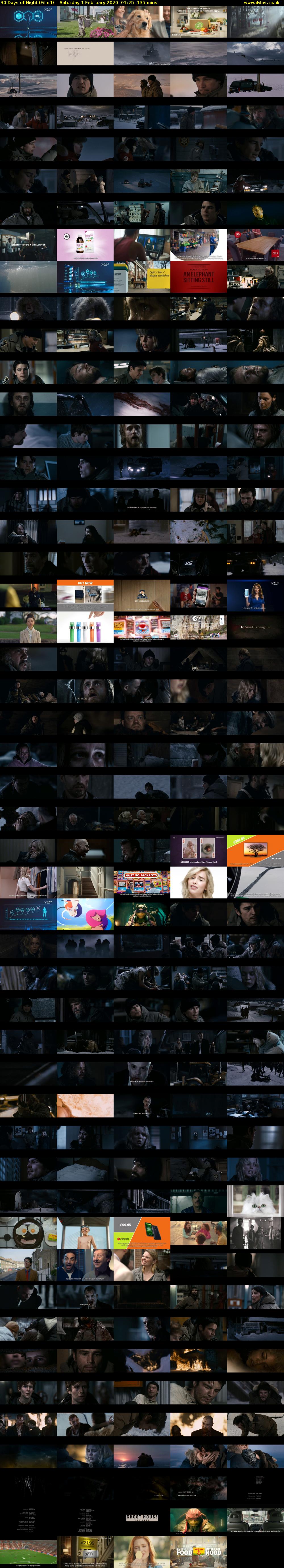 30 Days of Night (Film4) Saturday 1 February 2020 01:25 - 03:40