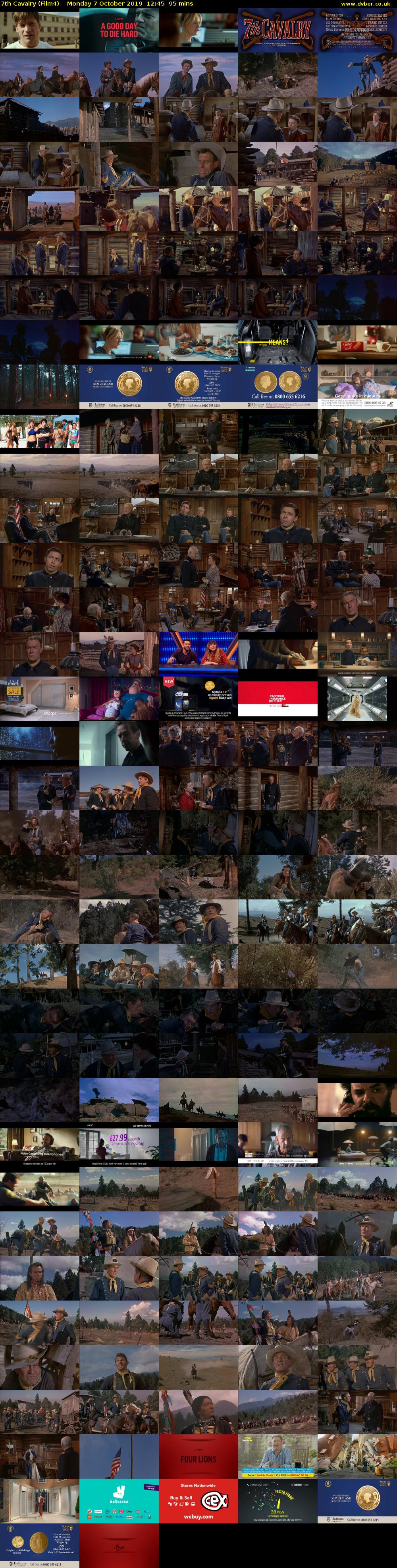 7th Cavalry (Film4) Monday 7 October 2019 12:45 - 14:20