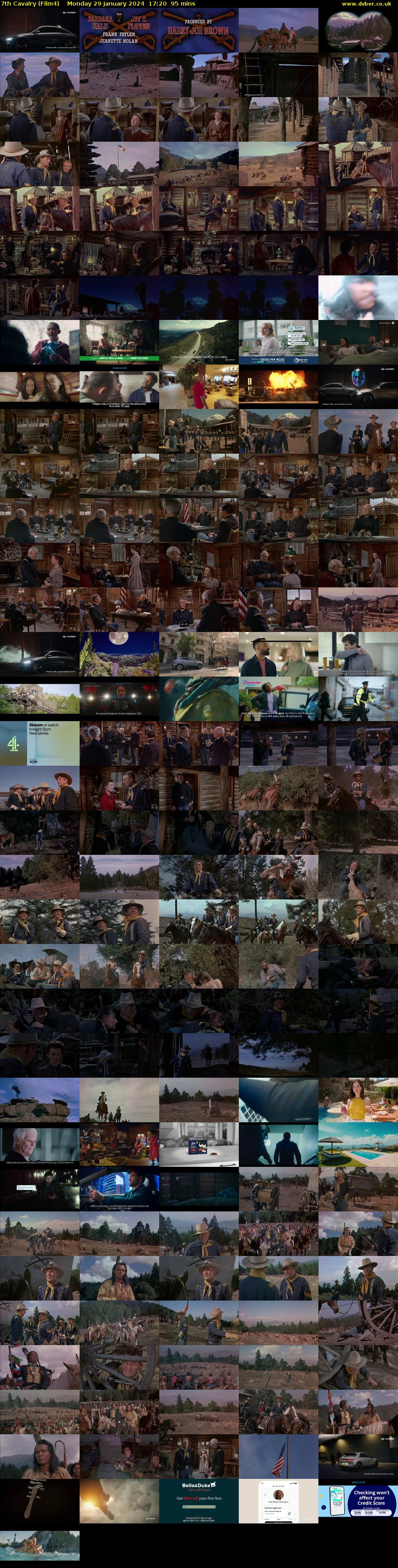 7th Cavalry (Film4) Monday 29 January 2024 17:20 - 18:55