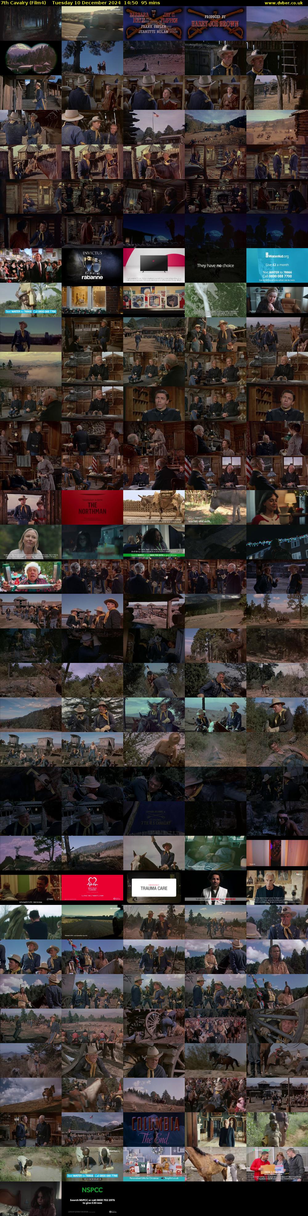 7th Cavalry (Film4) Tuesday 10 December 2024 14:50 - 16:25