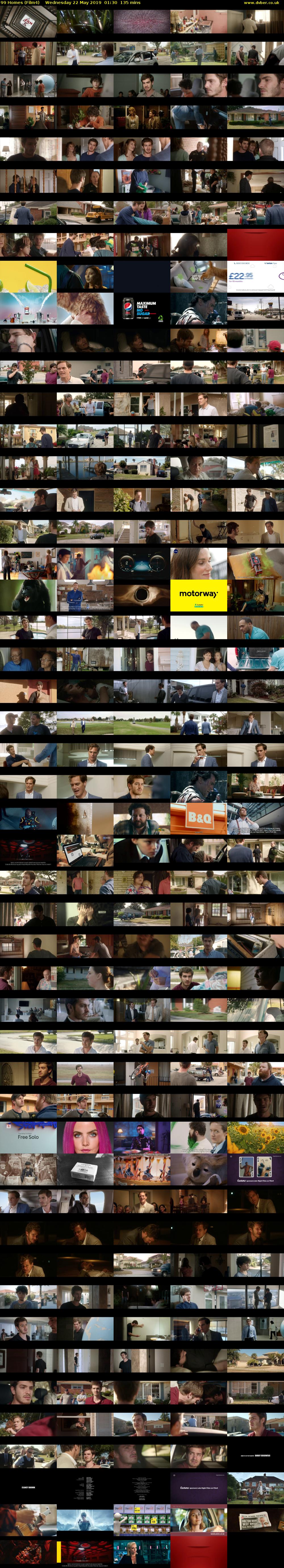 99 Homes (Film4) Wednesday 22 May 2019 01:30 - 03:45