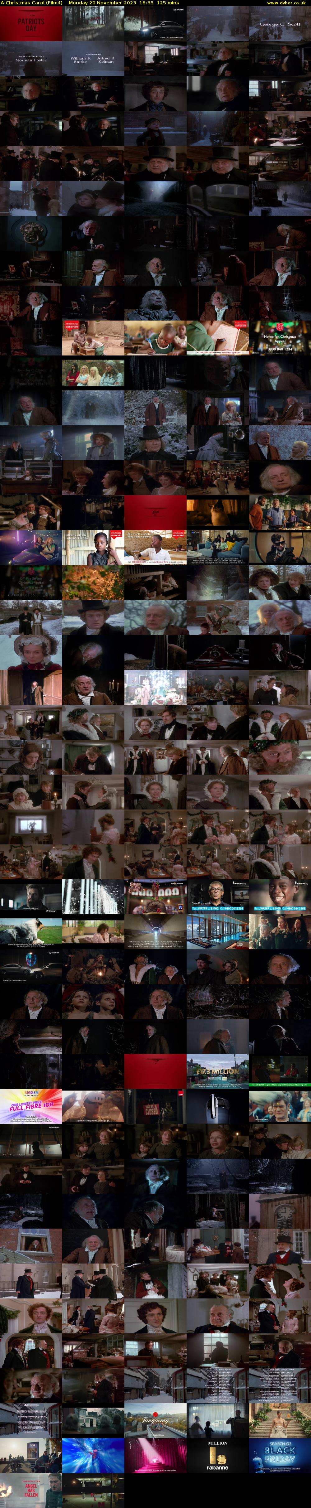 A Christmas Carol (Film4) Monday 20 November 2023 16:35 - 18:40