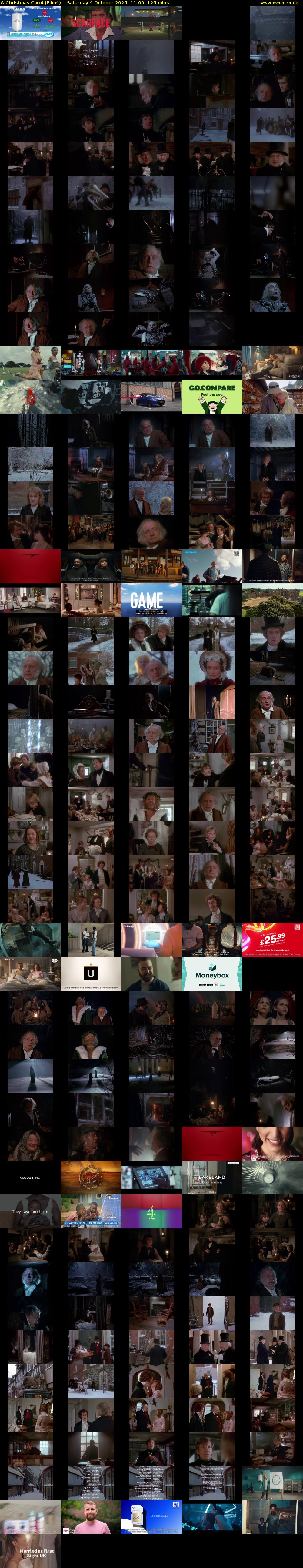 A Christmas Carol (Film4) Saturday 4 October 2025 11:00 - 13:05