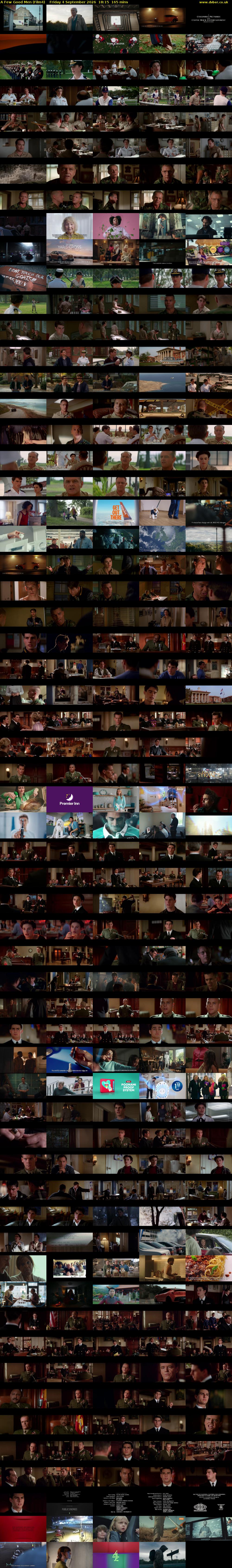 A Few Good Men (Film4) Friday 4 September 2026 18:15 - 21:00