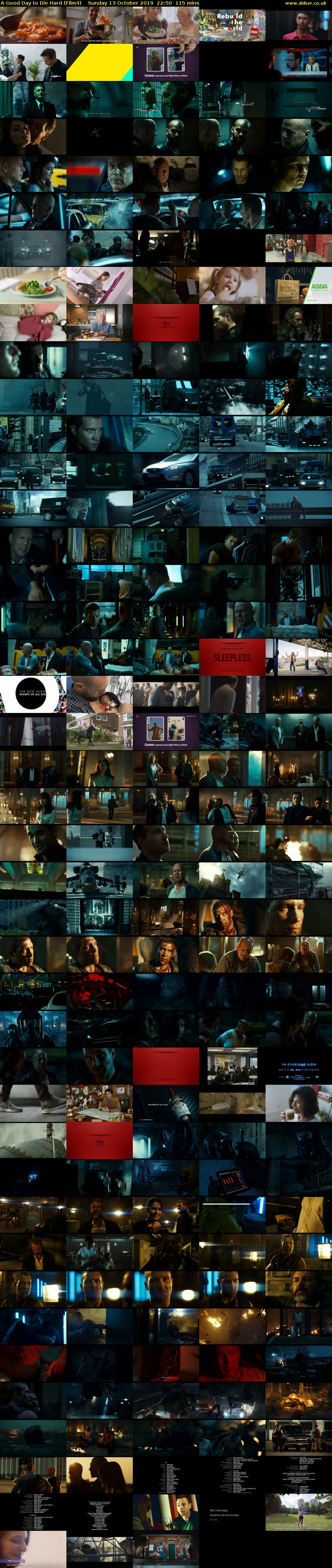 A Good Day to Die Hard (Film4) Sunday 13 October 2019 22:50 - 00:45