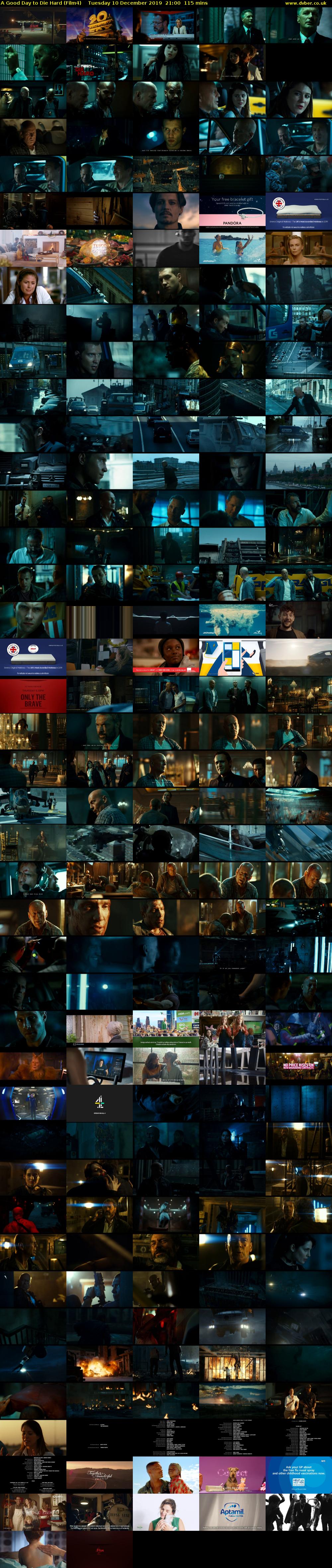 A Good Day to Die Hard (Film4) Tuesday 10 December 2019 21:00 - 22:55