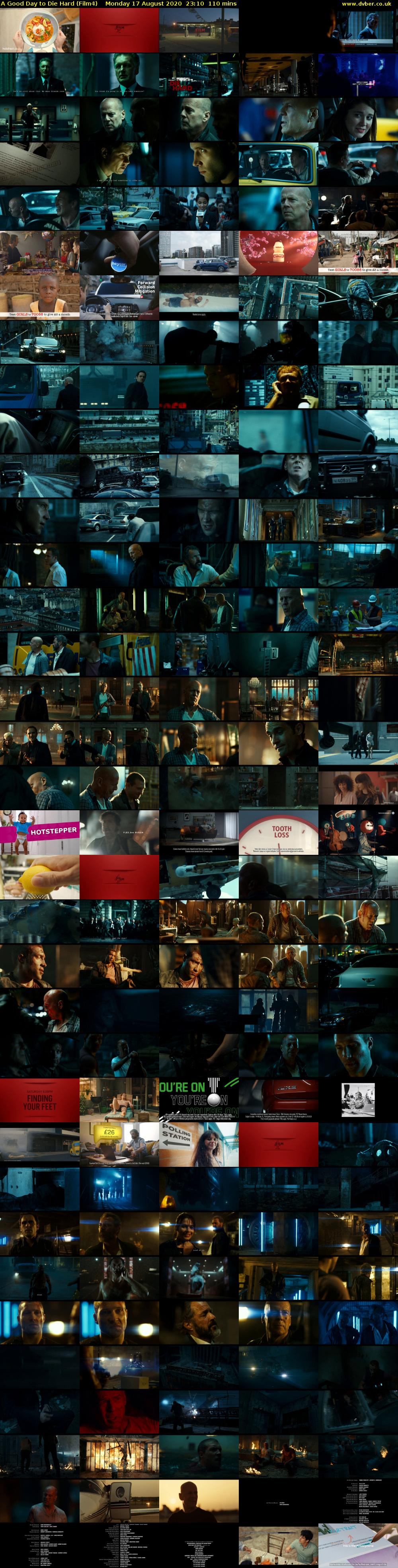 A Good Day to Die Hard (Film4) Monday 17 August 2020 23:10 - 01:00