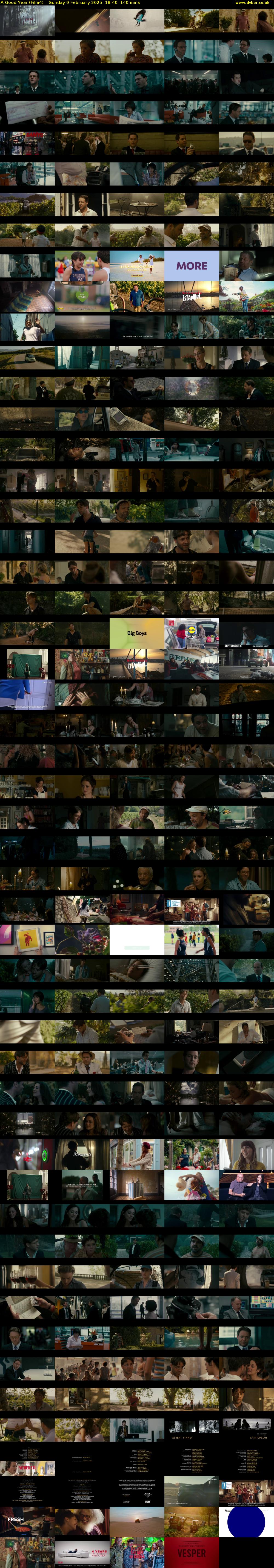A Good Year (Film4) Sunday 9 February 2025 18:40 - 21:00