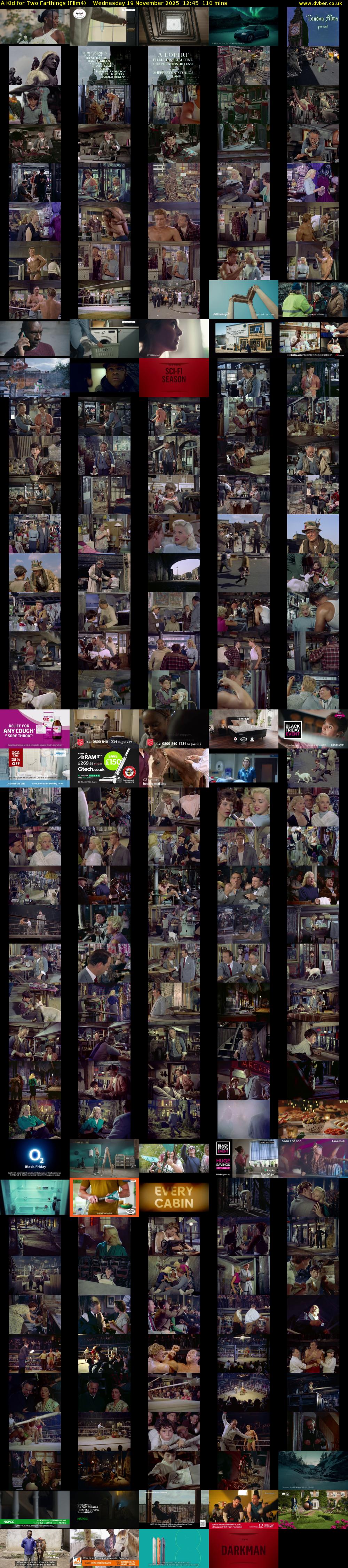 A Kid for Two Farthings (Film4) Wednesday 19 November 2025 12:45 - 14:35