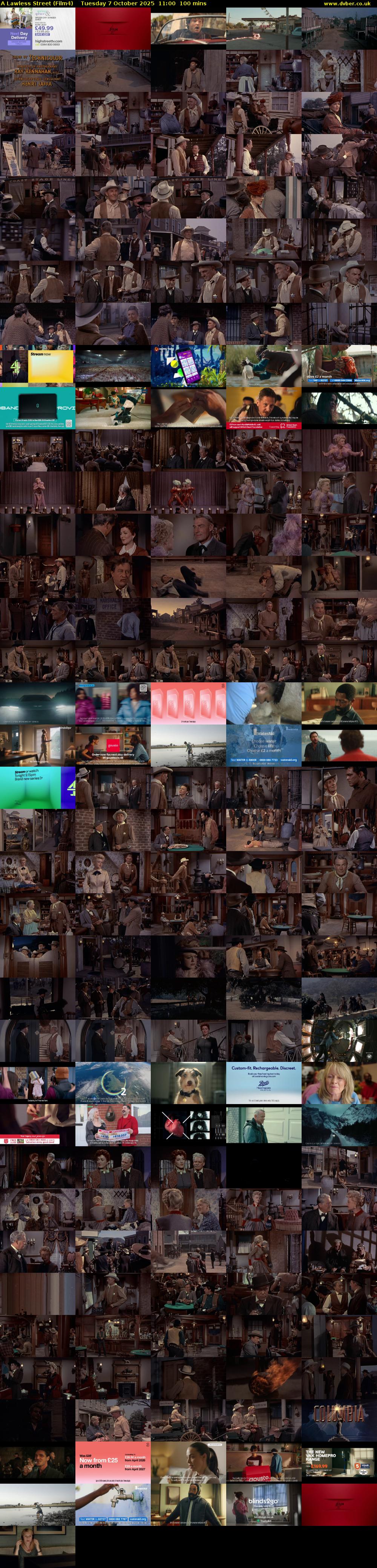 A Lawless Street (Film4) Tuesday 7 October 2025 11:00 - 12:40