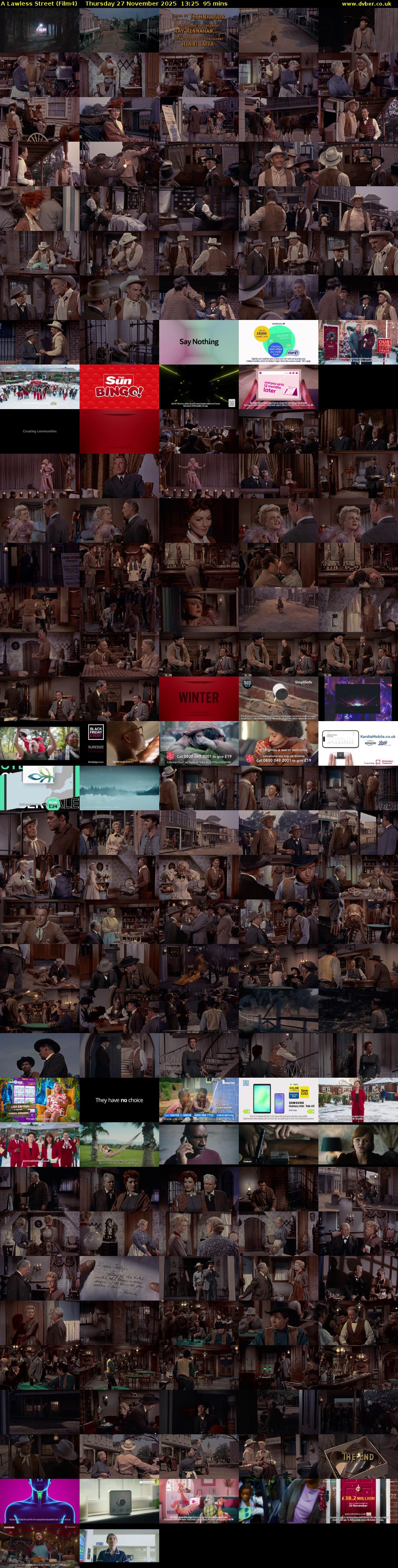 A Lawless Street (Film4) Thursday 27 November 2025 13:25 - 15:00