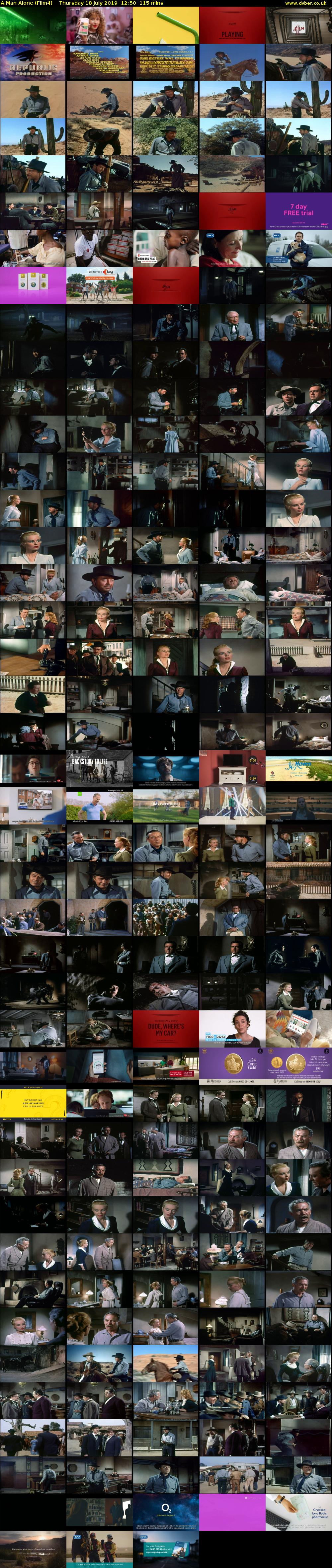 A Man Alone (Film4) Thursday 18 July 2019 12:50 - 14:45