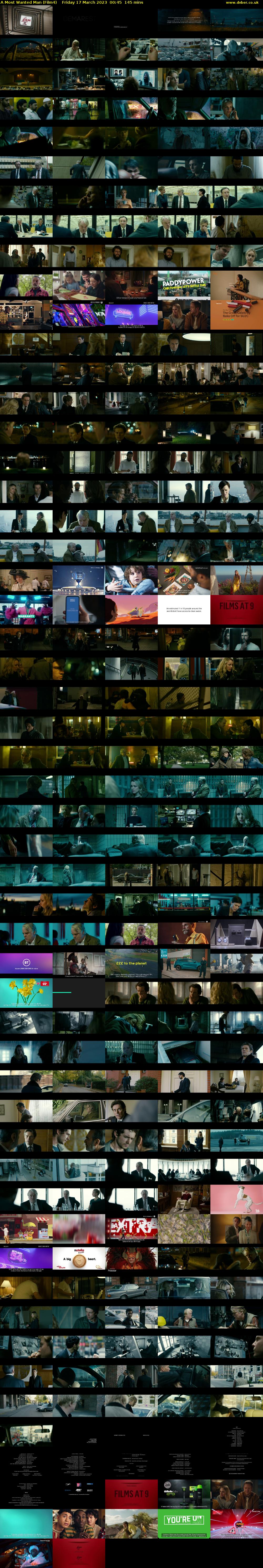 A Most Wanted Man (Film4) Friday 17 March 2023 00:45 - 03:10
