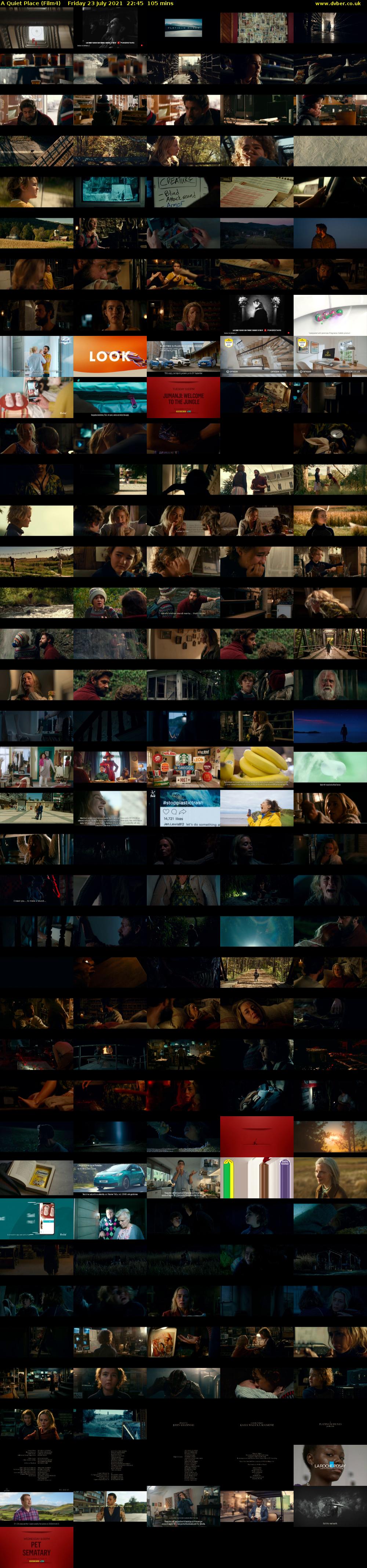 A Quiet Place (Film4) Friday 23 July 2021 22:45 - 00:30
