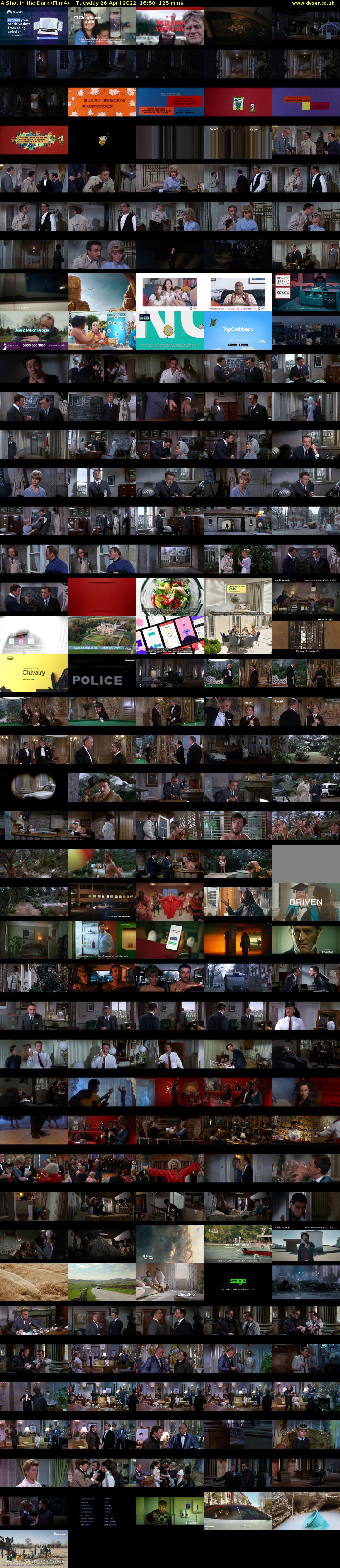 A Shot in the Dark (Film4) Tuesday 26 April 2022 16:50 - 18:55