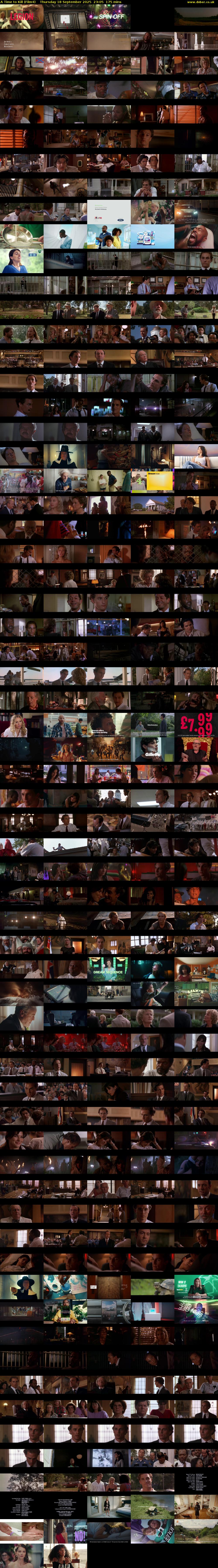 A Time to Kill (Film4) Thursday 18 September 2025 23:05 - 02:00