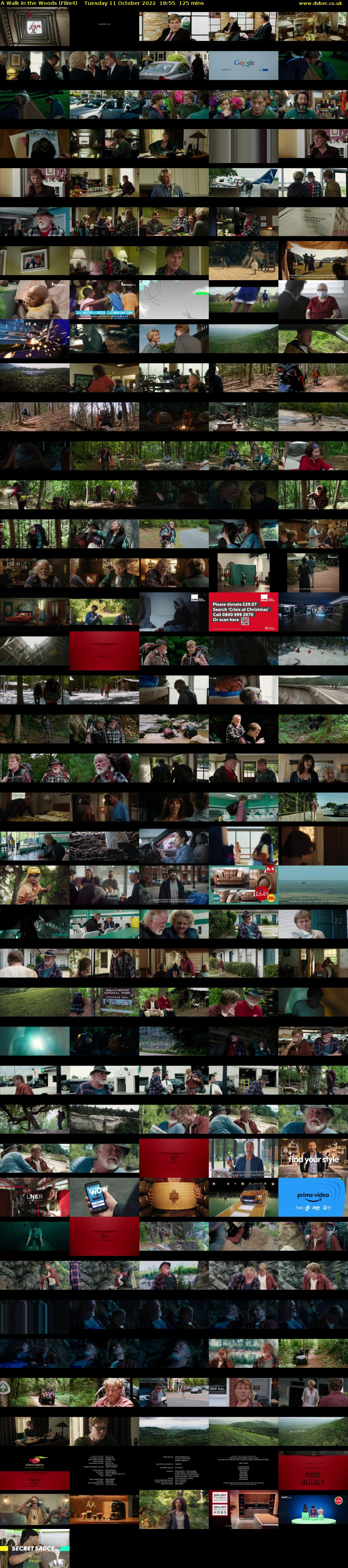 A Walk in the Woods (Film4) Tuesday 11 October 2022 18:55 - 21:00