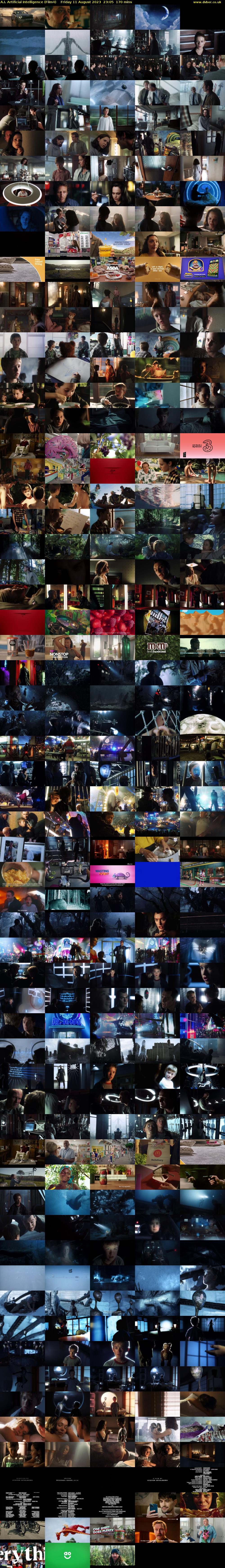A.I. Artificial Intelligence (Film4) Friday 11 August 2023 23:05 - 01:55