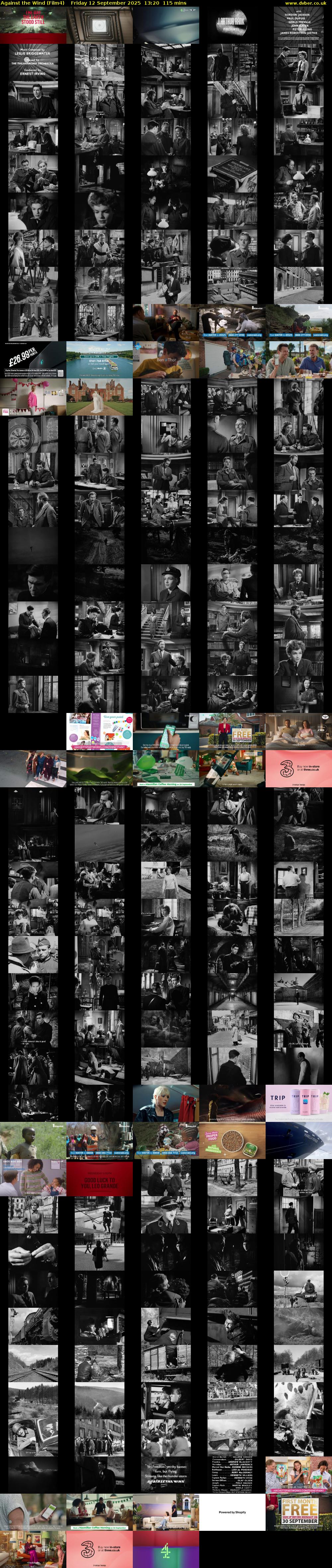 Against the Wind (Film4) Friday 12 September 2025 13:20 - 15:15